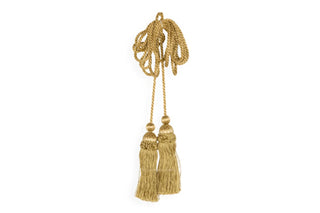 Gold Tassel - Banner Cord