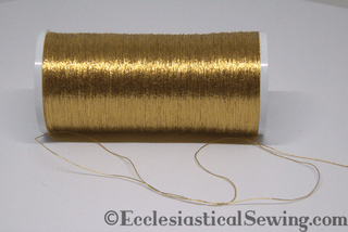 Med Gold #341 Wire Thread | Goldwork Threads Ecclesiastical Sewing