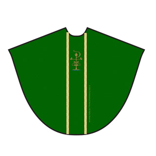 Green Apostle Chasuble for Pastors | Pastor Priest Green Chasuble