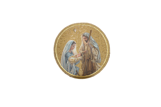 Nativity Holy Family Goldwork Applique