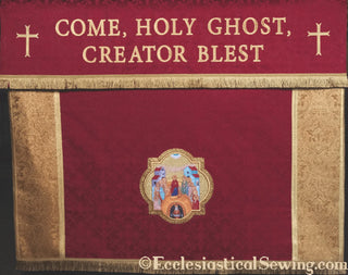 Holy Ghost Creator Blest Altar Frontal | Pentecost Altar Hangings