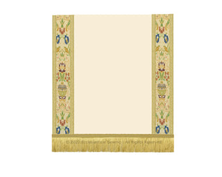 Ivory Tapestry Pulpit Lectern Fall | Festival Altar Hanging Set