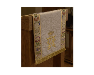 Ivory Tapestry Pulpit Lectern Fall | Festival Altar Hanging Set