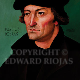 JUSTUS JONAS Giclée Print: Iconic Reformation Figure | Edward Riojas Artist