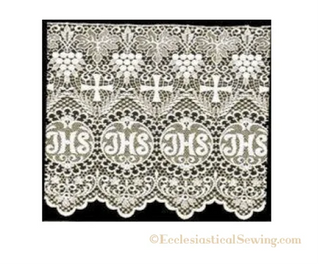 Lace Edging and Insertion Lace for Surplices & Rochets