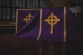 Lent Chalice Veil | Crown of Thorns Lent Collection