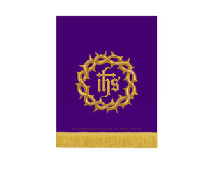 Lent IHS Crown of Thorns Pulpit Fall | Crown of Thorns Collection