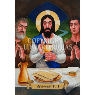 Living Water Cycle LORD'S SUPPER Giclée Print | Edward Riojas Artist