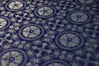 Luther Rose Liturgical Brocade Fabric | Religious Church Fabrics