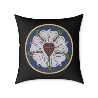 Luther Rose Reformation Pillow