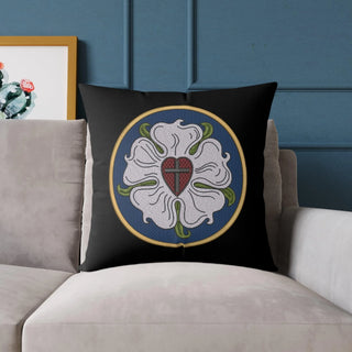 Luther Rose Reformation Pillow