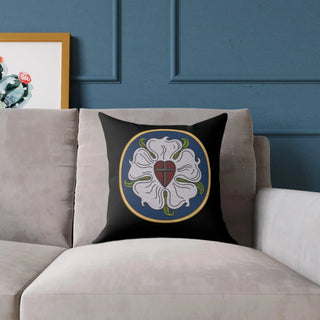 Luther Rose Reformation Pillow