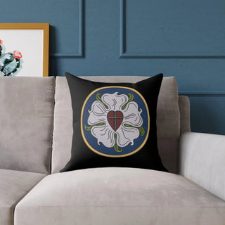 Luther Rose Reformation Pillow