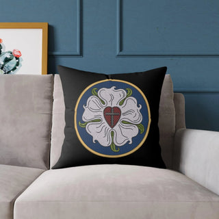 Luther Rose Reformation Pillow