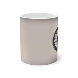 Color-Changing Magic Mug, 11oz Luther Rose Reformation Lutheran Gift