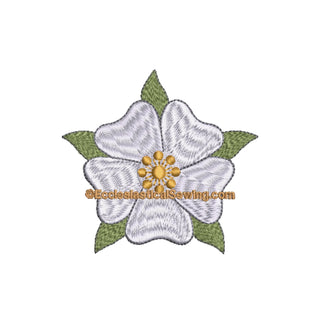 Messianic Rose Solo--Religious Embroidery Machine File