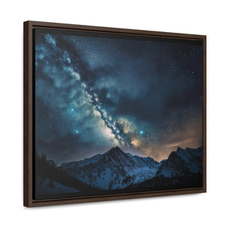 Night Sky Milky Way Canvas Print - Great for a space-themed room