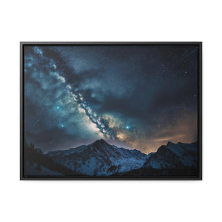 Night Sky Milky Way Canvas Print - Great for a space-themed room