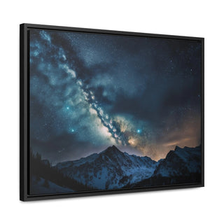 Night Sky Milky Way Canvas Print - Great for a space-themed room