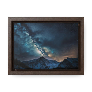 Night Sky Milky Way Canvas Print - Great for a space-themed room