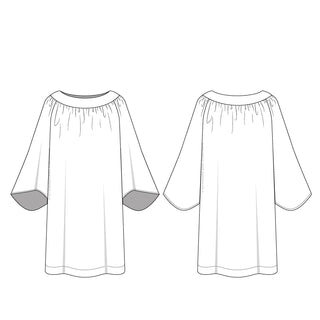 Old English Bell Sleeve Surplice Sewing Pattern | Style 4029 & 4030 Surplice