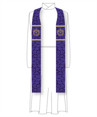 Pastor or Priest Stole | Crown of Thorns Lent Stole