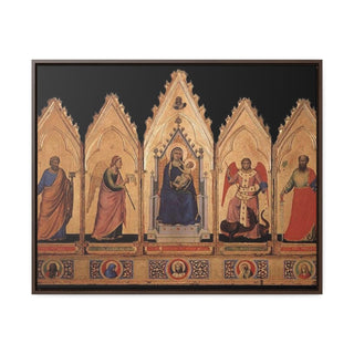 Polyptych - Giotto di Bondone Canvas Print Decor Christian Gift