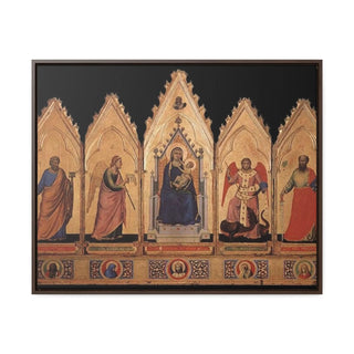 Polyptych - Giotto di Bondone - c.1330 -1335 - Premium Wrapped Farmed Canvas Print