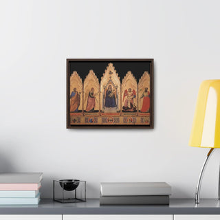 Polyptych - Giotto di Bondone - c.1330 -1335 - Premium Wrapped Farmed Canvas Print