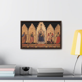 Polyptych - Giotto di Bondone - c.1330 -1335 - Premium Wrapped Farmed Canvas Print