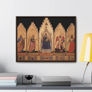 Polyptych - Giotto di Bondone - c.1330 -1335 - Premium Wrapped Farmed Canvas Print