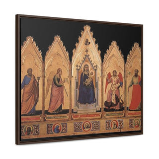 Polyptych - Giotto di Bondone - c.1330 -1335 - Premium Wrapped Farmed Canvas Print