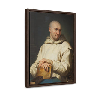 Portrait of a Carthusian Monk, c. 1715  - Jean Restout II - Premium Framed Canvas Wrapped Gallery Print