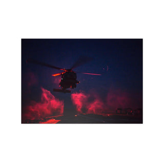 Poster For Man Cave Gift For him Modern Poster USA Military Wall Art For Dad - MH-60R Sea Hawk