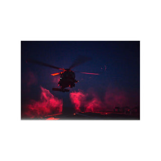 Poster For Man Cave Gift For him Modern Poster USA Military Wall Art For Dad - MH-60R Sea Hawk