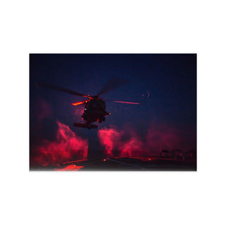 Poster For Man Cave Gift For him Modern Poster USA Military Wall Art For Dad - MH-60R Sea Hawk