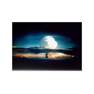 Poster For Man Cave Gift For him Modern Poster USA Military Wall Art For Dad - Nuclear weapon test Mike