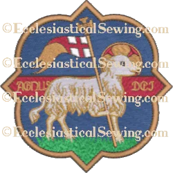 Pugin Agnus Dei Vintage Religious Machine Embroidery File