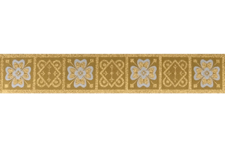 Pugin Metallic Orphrey 3 inch Braid Historic Costume Trim 