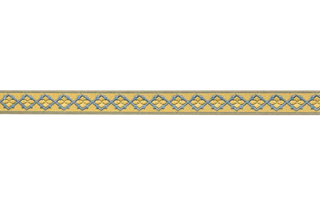 Quatrefoil Braid RayonNarrow Trim For Costumes 