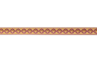 Quatrefoil Braid RayonNarrow Trim For Costumes 