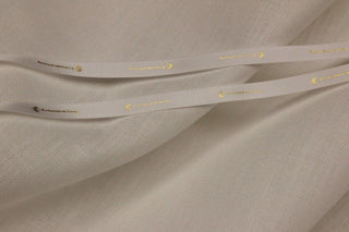 Radiance Optic White Linen Liturgical Fabric For Church Vestments