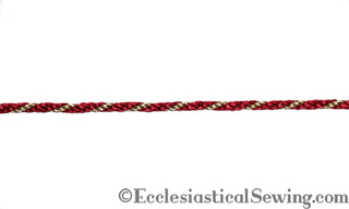 Red Gold Twist | Goldwork Couching Twists