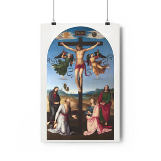 Religious Art for Home and Office - Raphael's The Mond Crucifixion (ca. 1502-1503) - High Quality Print Perfect Gift for Pastor or Priest