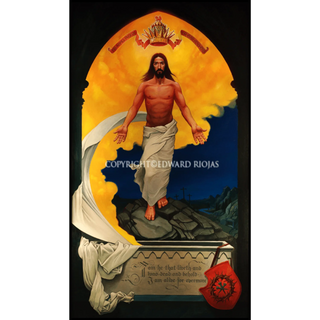 Resurrection Ed Riojas Print | Liturgical Artwork Print