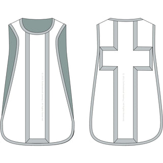 Roman Fiddleback Chasuble Pattern | Style 3013 Chasuble Sewing Pattern