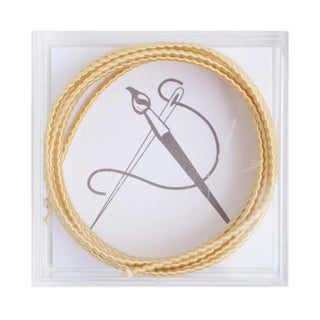 Silk Facette Gimp Goldwork Thread | Goldwork Embroidery Thread