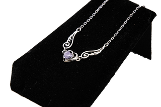 Silver Angel Wing Necklace (925 Silver)