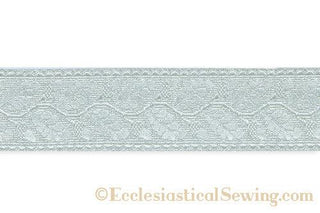 Silver Oak Leaf Braid - Ecclesiastical Sewing