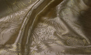 Cross & Oval Religious Brocade  | Ecclesiastical Sewing